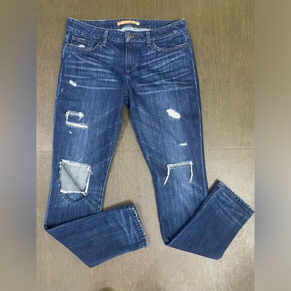 Joe’s Women’s “The Skinny” Denim Jeans Size 28 Distressed - Picture 1 of 11